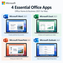 Load image into Gallery viewer, Microsoft Office Home & Business 2021 for Mac – 1 Mac Digital Licence