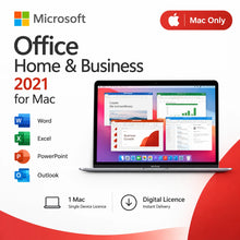 Load image into Gallery viewer, Microsoft Office Home & Business 2021 for Mac – 1 Mac Digital Licence