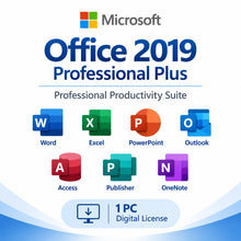 Load image into Gallery viewer, Microsoft Office 2019 Professional Plus – 1 PC Digital License