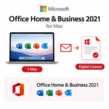 Load image into Gallery viewer, Microsoft Office Home & Business 2021 for Mac – 1 Mac Digital Licence