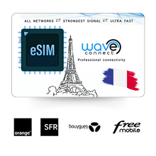 Load image into Gallery viewer, France Quad Network eSIM 12 GB / 12 Months
