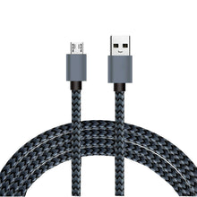 Load image into Gallery viewer, 1M 2M 3M Long Micro USB Data Sync Charger Cable Lead For Samsung Android Phones
