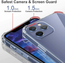 Load image into Gallery viewer, CLEAR CASE For iPhone 12 11 Pro Max Mini XS XR X Protector Silicone Phone Cover