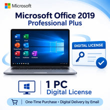 Load image into Gallery viewer, Microsoft Office 2019 Professional Plus – 1 PC Digital License
