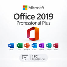 Load image into Gallery viewer, Microsoft Office 2019 Professional Plus – 1 PC Digital License
