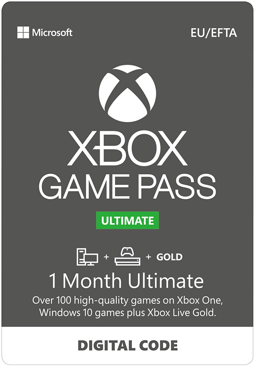 Xbox Game Pass Ultimate for Console | 1 Month Membership | Xbox One - Download Code