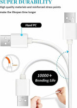 Load image into Gallery viewer, 1M 2M 3M Long Micro USB Data Sync Charger Cable Lead For Samsung Android Phones
