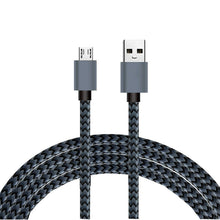 Load image into Gallery viewer, 1M 2M 3M Long Micro USB Data Sync Charger Cable Lead For Samsung Android Phones
