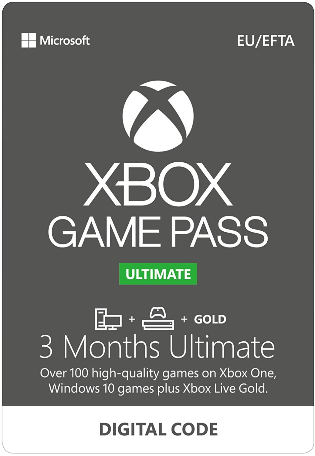 Xbox Game Pass Ultimate for Console | 3 Month Membership | Xbox One - Download Code