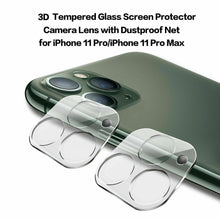 Load image into Gallery viewer, 9H Camera Lens For iPhone 12, 11 Pro MAX Case Protector Tempered Glass Cover
