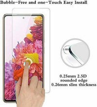 Load image into Gallery viewer, For Samsung Galaxy S20 FE Tempered Glass Screen Protector [Case Friendly]
