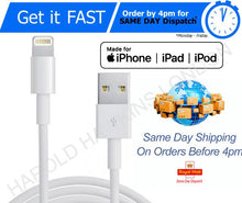 Load image into Gallery viewer, Genuine iPhone Charger Fast For Apple Long Cable USB Lead 12 11 5 6 7 8 X XS XR
