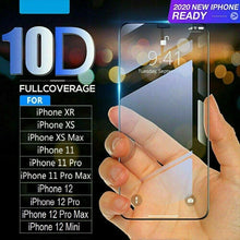 Load image into Gallery viewer, Tempered Glass SCREEN PROTECTOR iPhone 12 11 PRO MAX Mini X, XR, XS, FULL COVER
